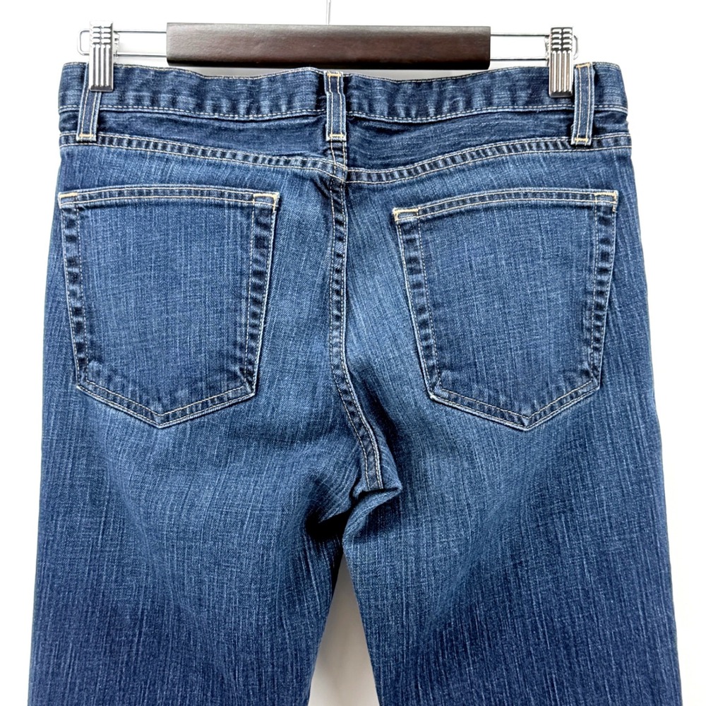 J.Crew Bootcut Jeans Women 30S Blue Excellent Stretch Made in USA - Picture 5 of 12